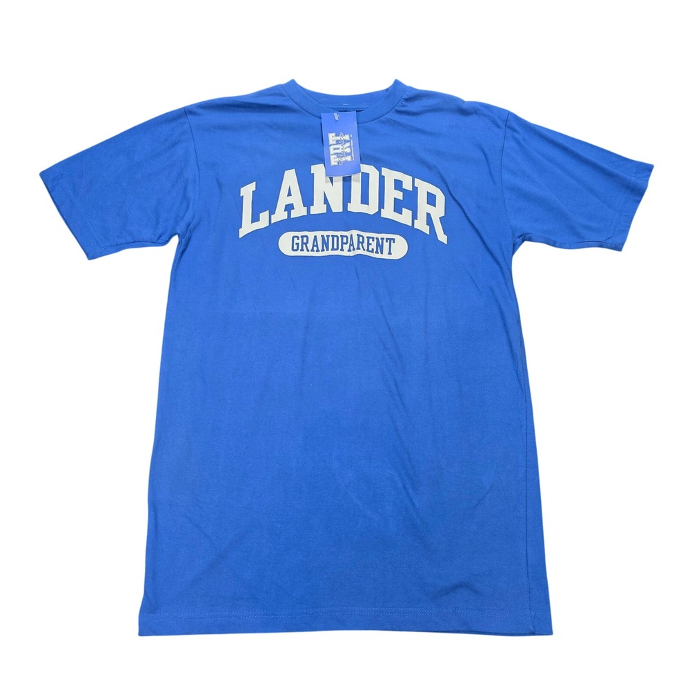 TRT Classics Lander Grandparent T-Shirt Men's Size Medium Royal Blue Graphic NWT